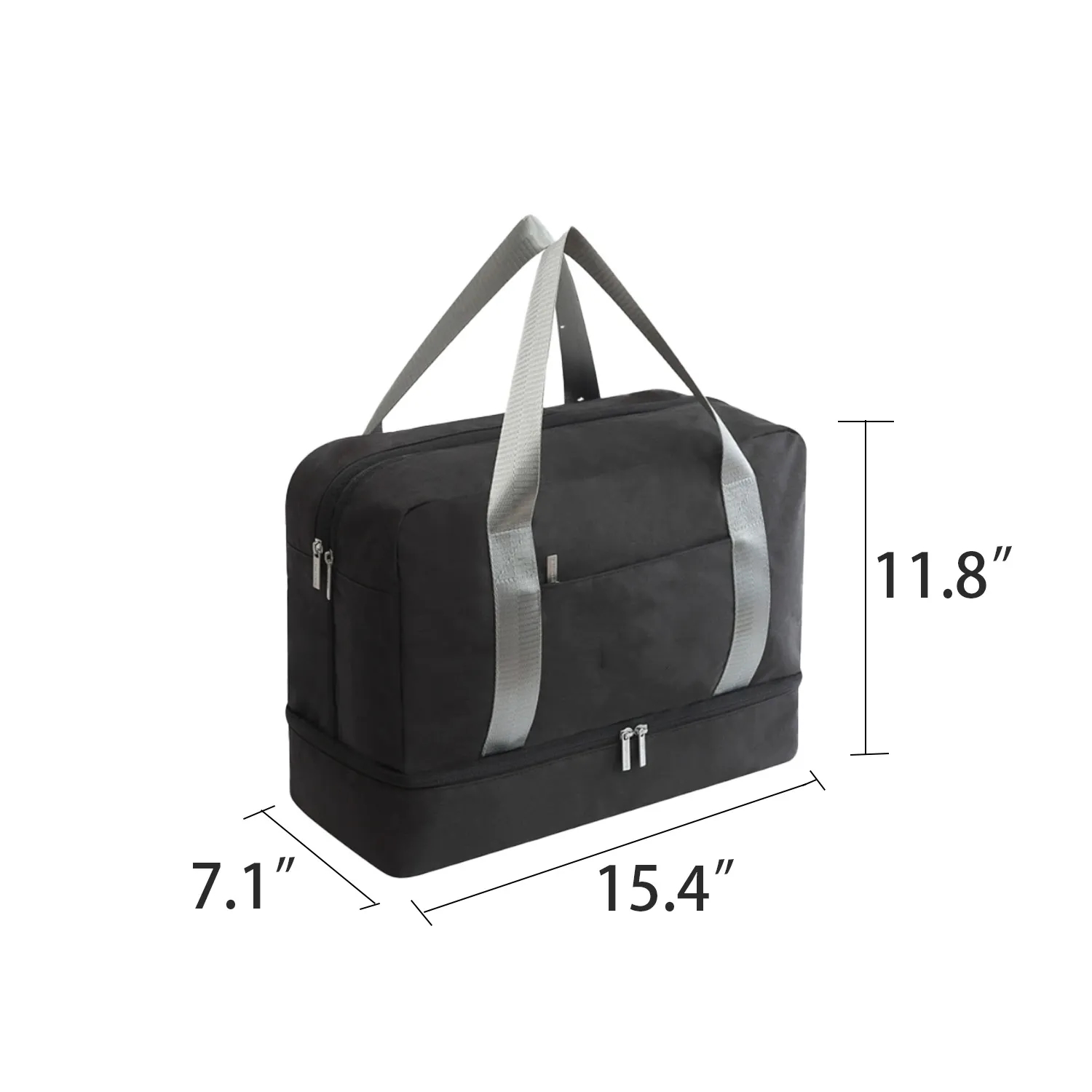 Travel Storage Bag with Shoe Layer 2