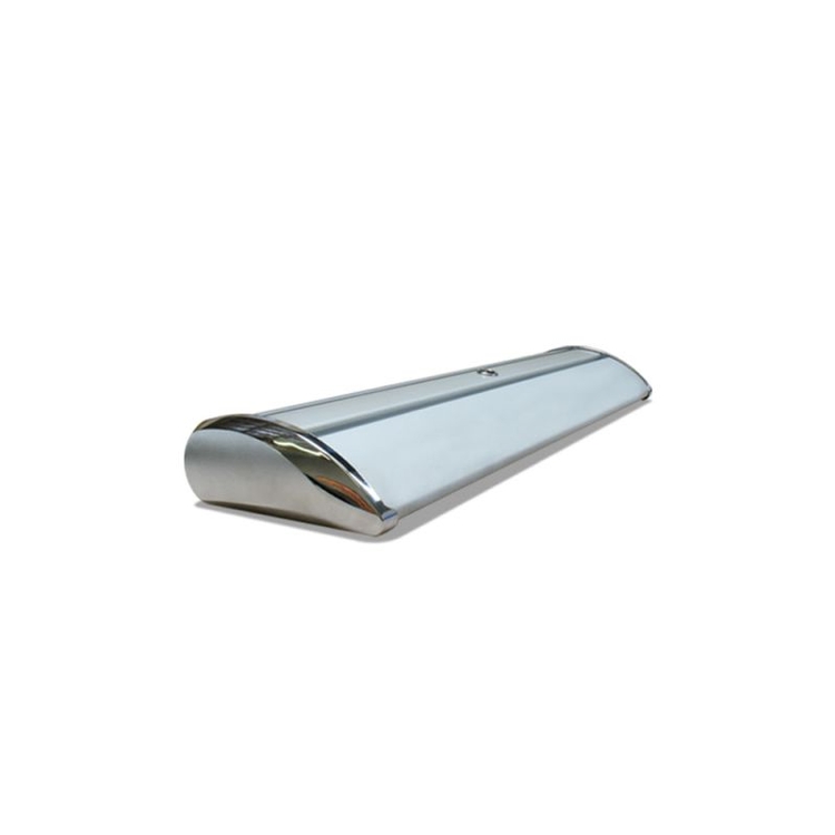 Double-Sided Premium Retractable Stand, Hardware Only, 33" x 80" 2