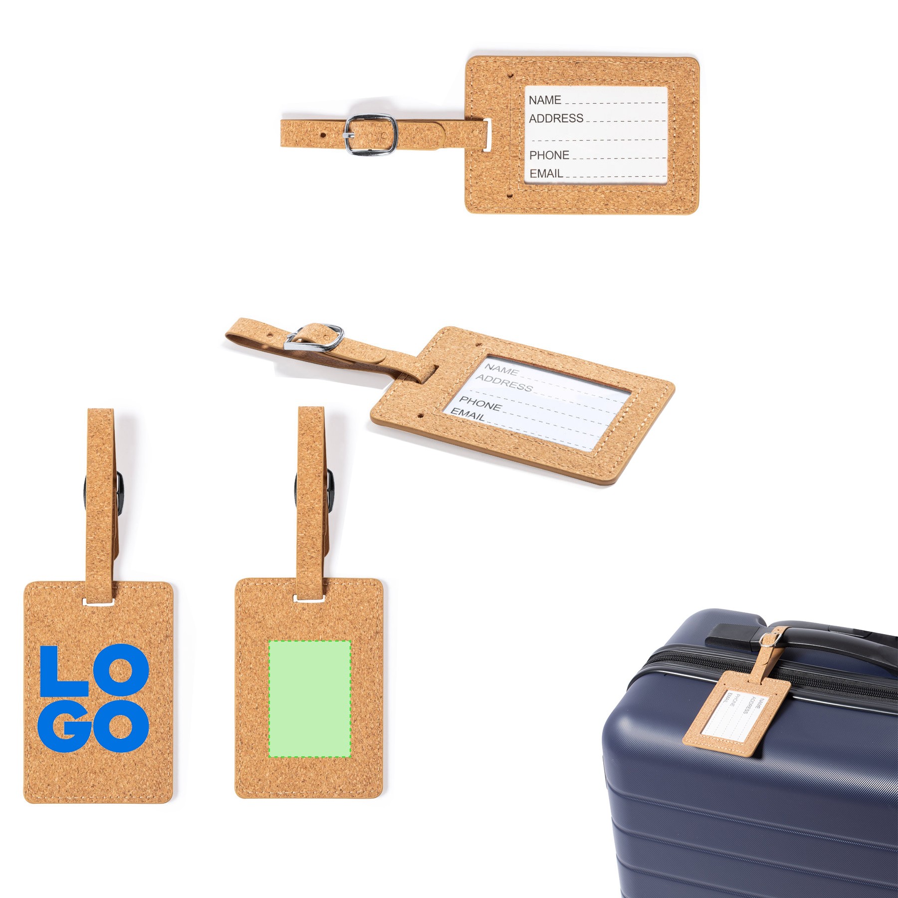 Nature Luggage Tag 2