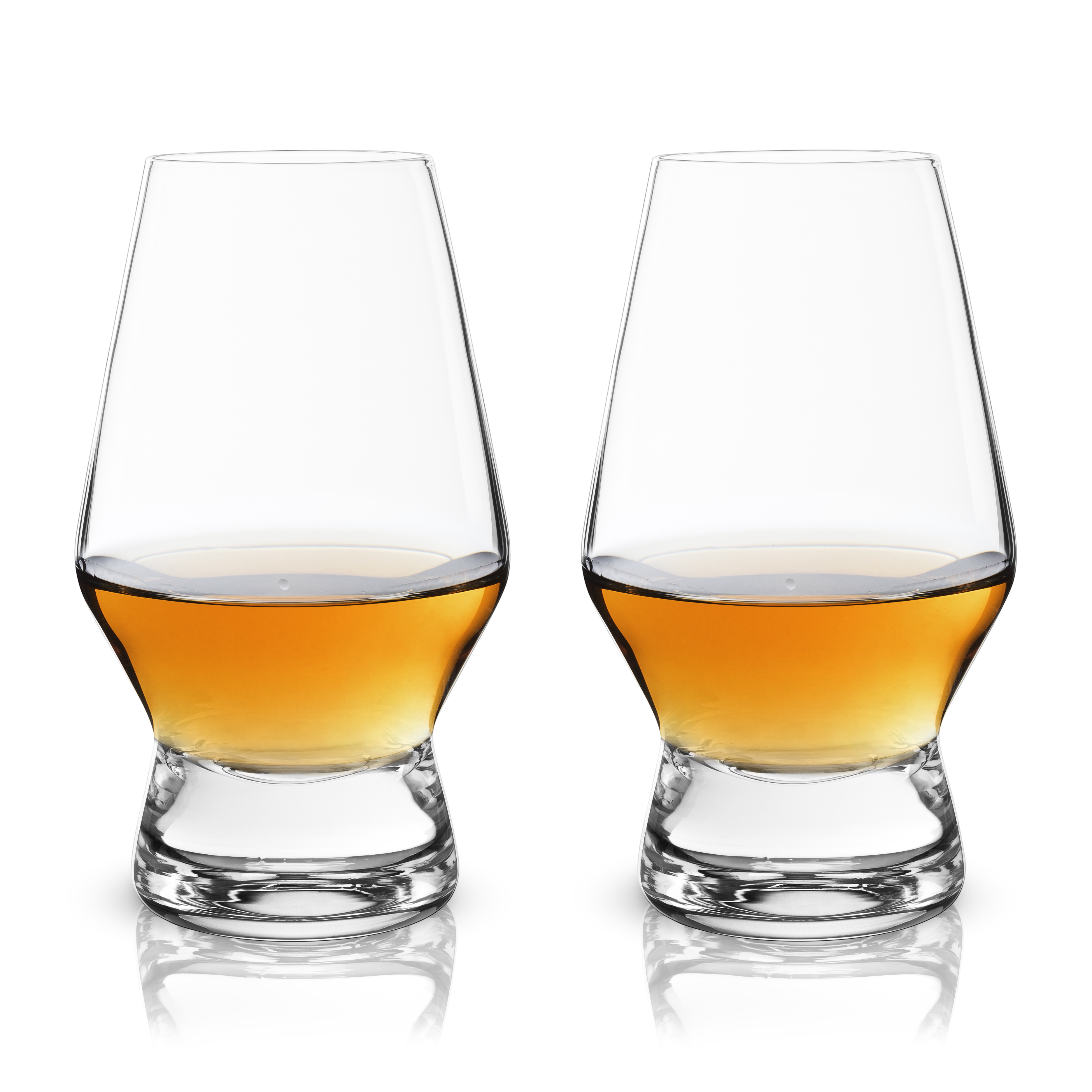 Viski® Raye Footed Crystal Scotch Glass, set of 2 4