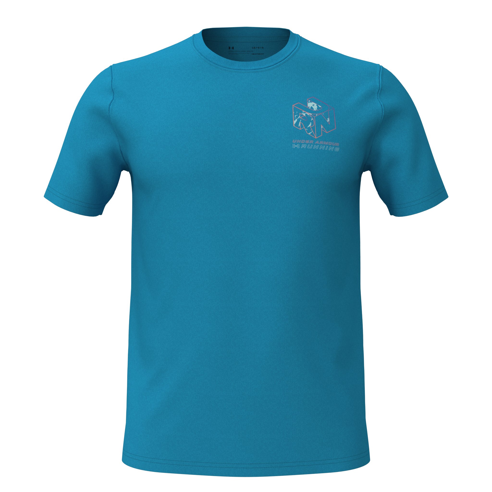 UA Run Gradient Grid Men's Short Sleeve 5