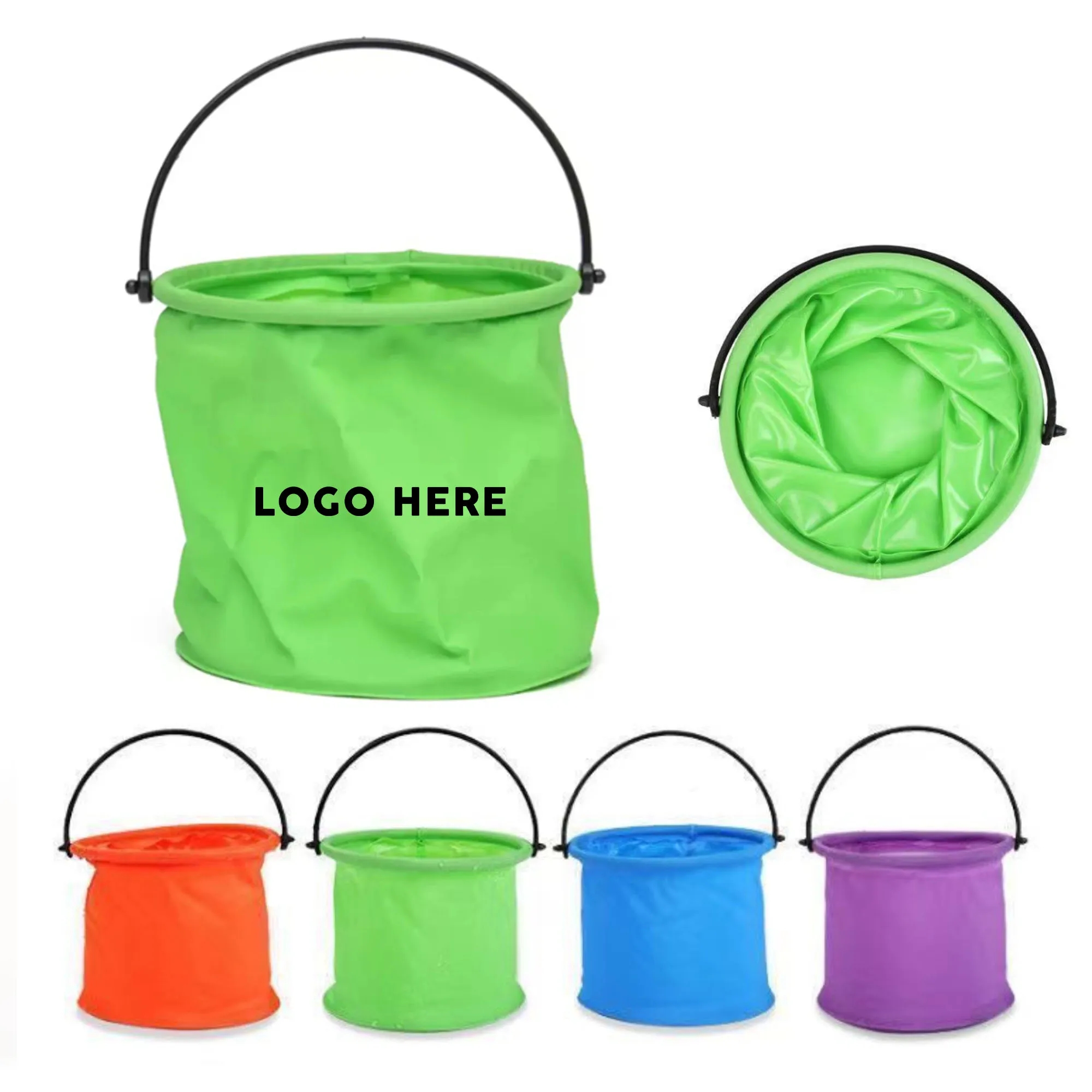 Portable Outdoor Folding Bucket For Household Use 4
