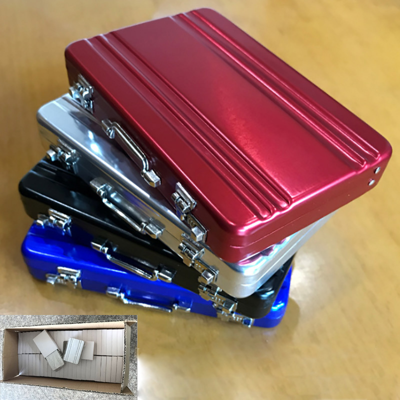 Suitcase Shaped Business Card Holder 2