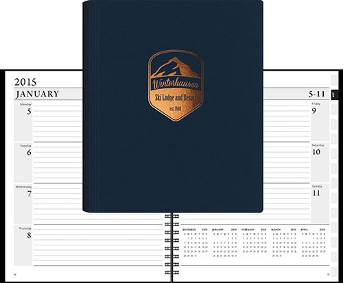 Leather Wrap Planners™ - Weekly, Refillable 1