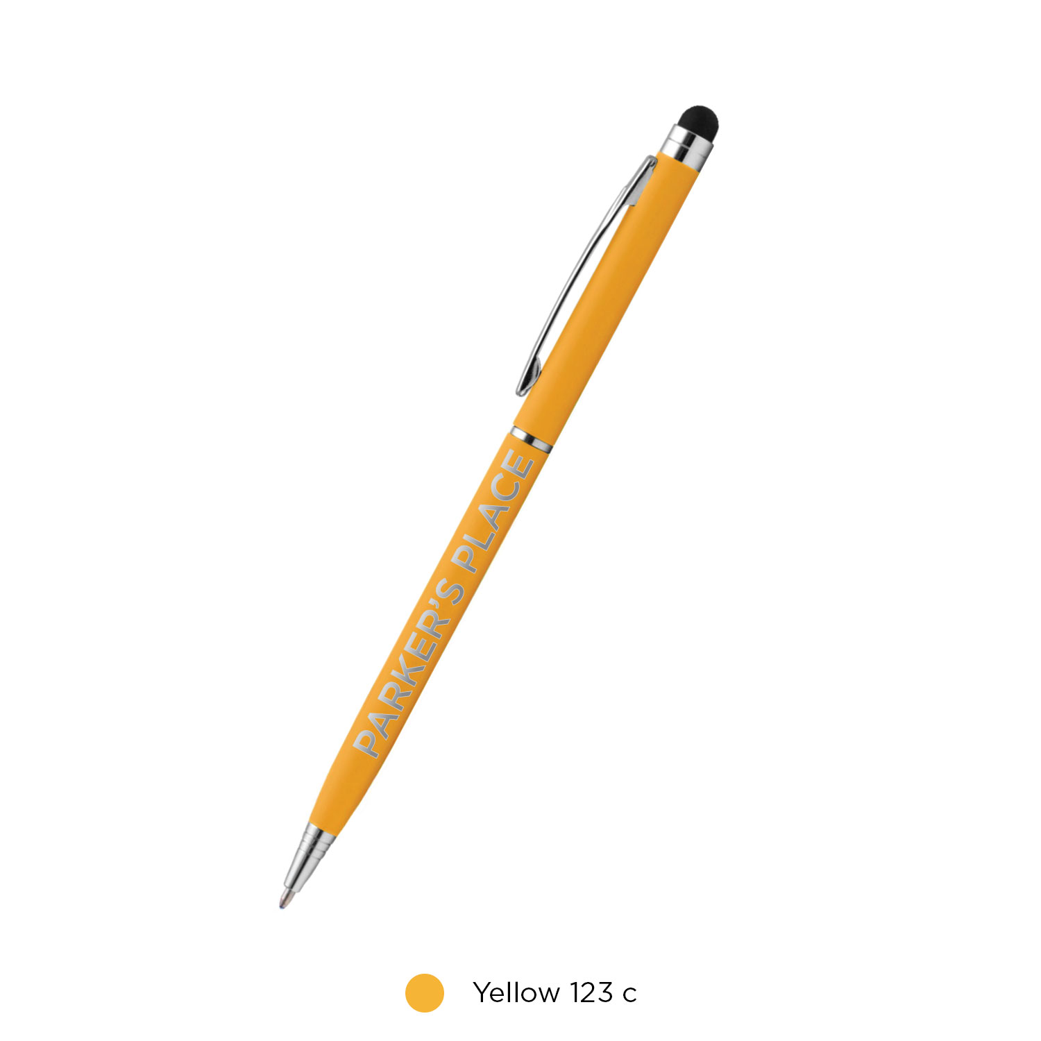 Skinny Softy Metal Pen (Engraved Imprint) 2