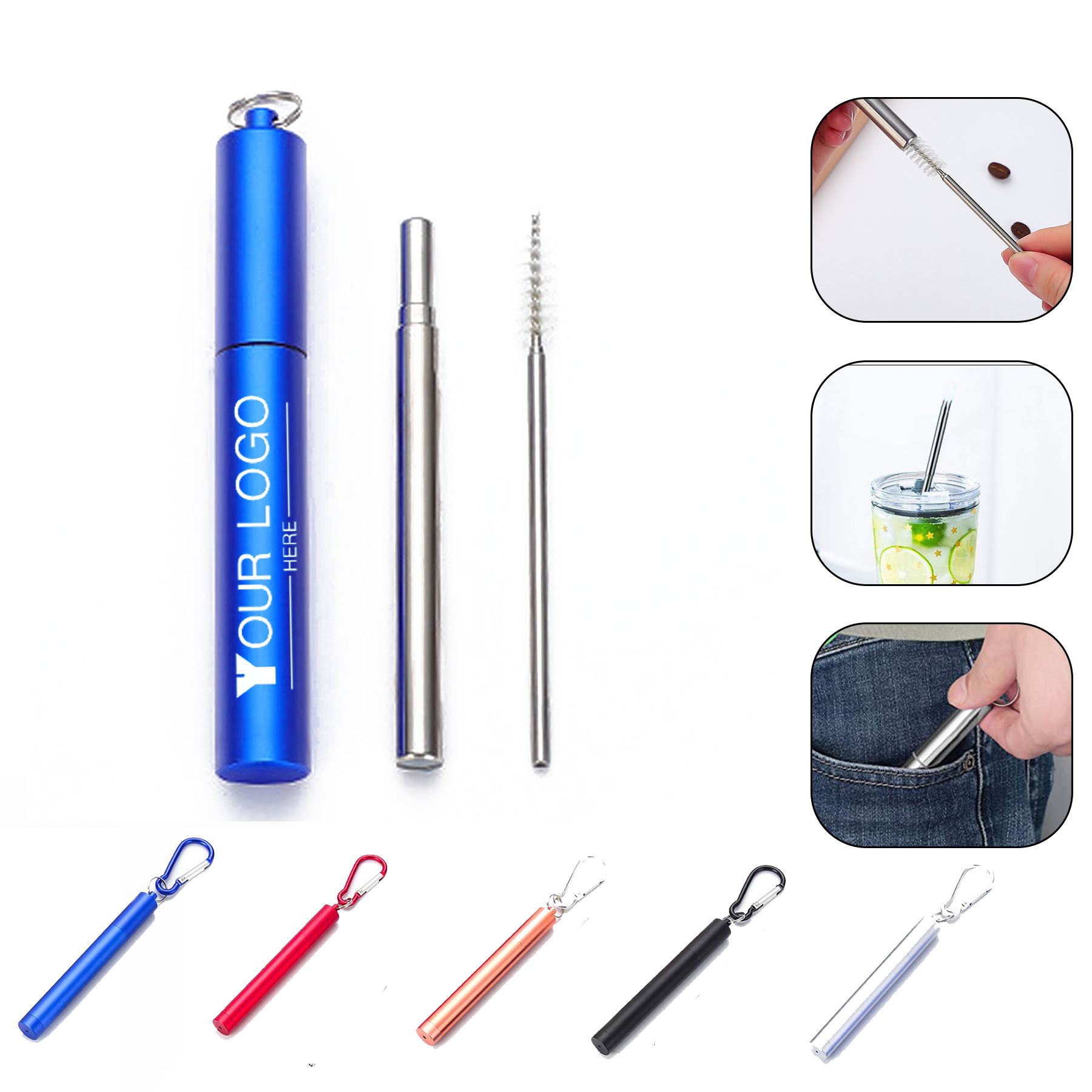 Metal Reusable Straw 2
