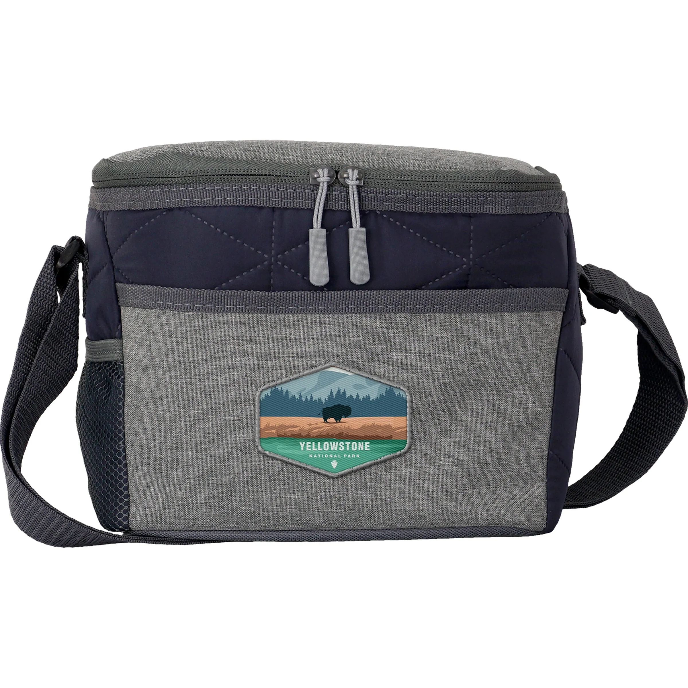 QUILTED EMBLEM LUNCH COOLER 5