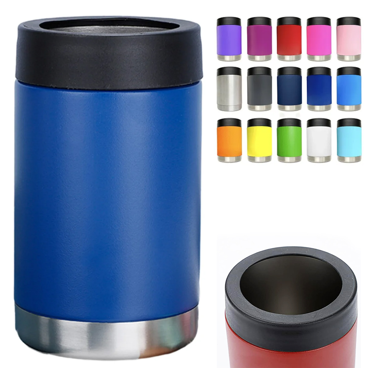 12Oz. Stainless Steel Can & Bottle Insulator 6