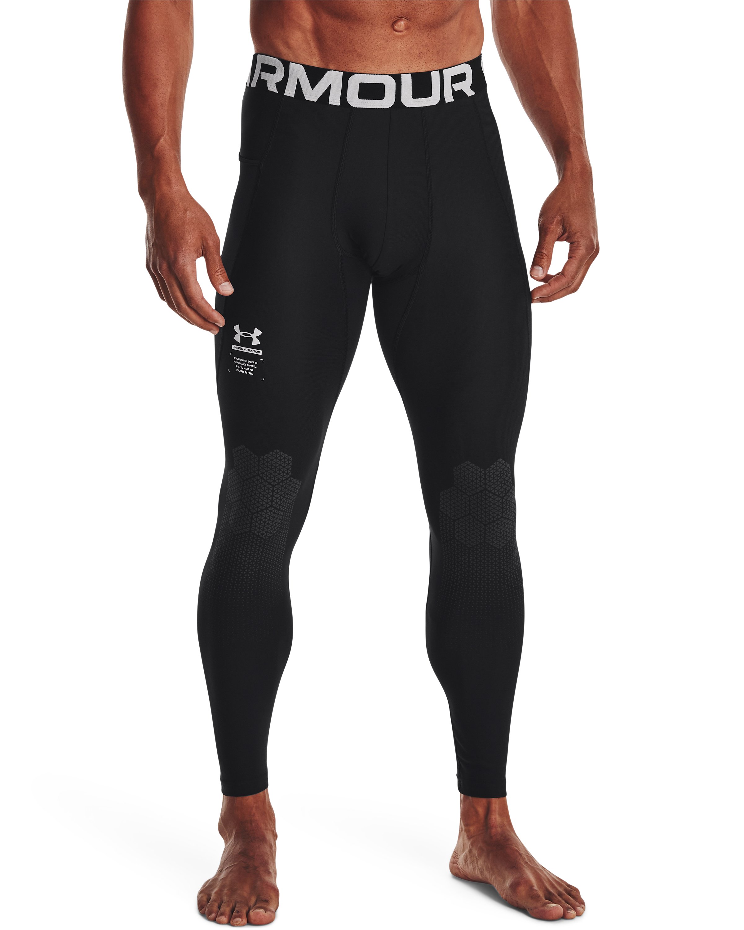 UA HeatGear ArmourPrint Men's Leggings 1