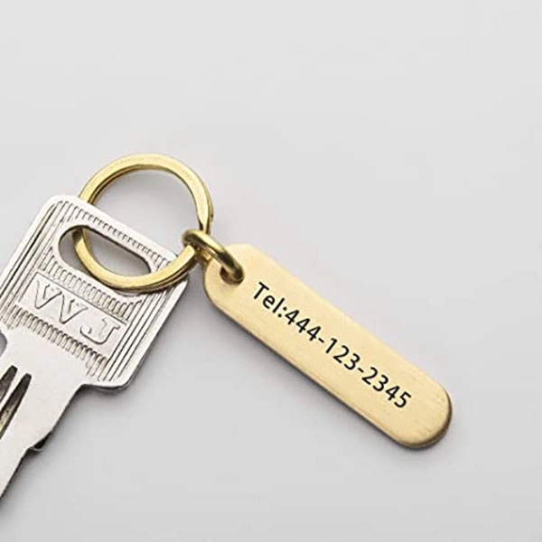 Metal Key Chain Tags 3