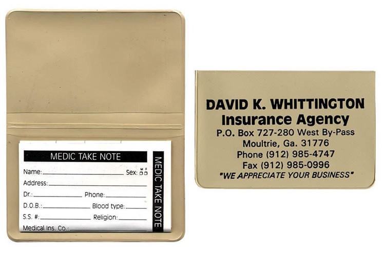 Fold Over Case with insert card of your choice 14