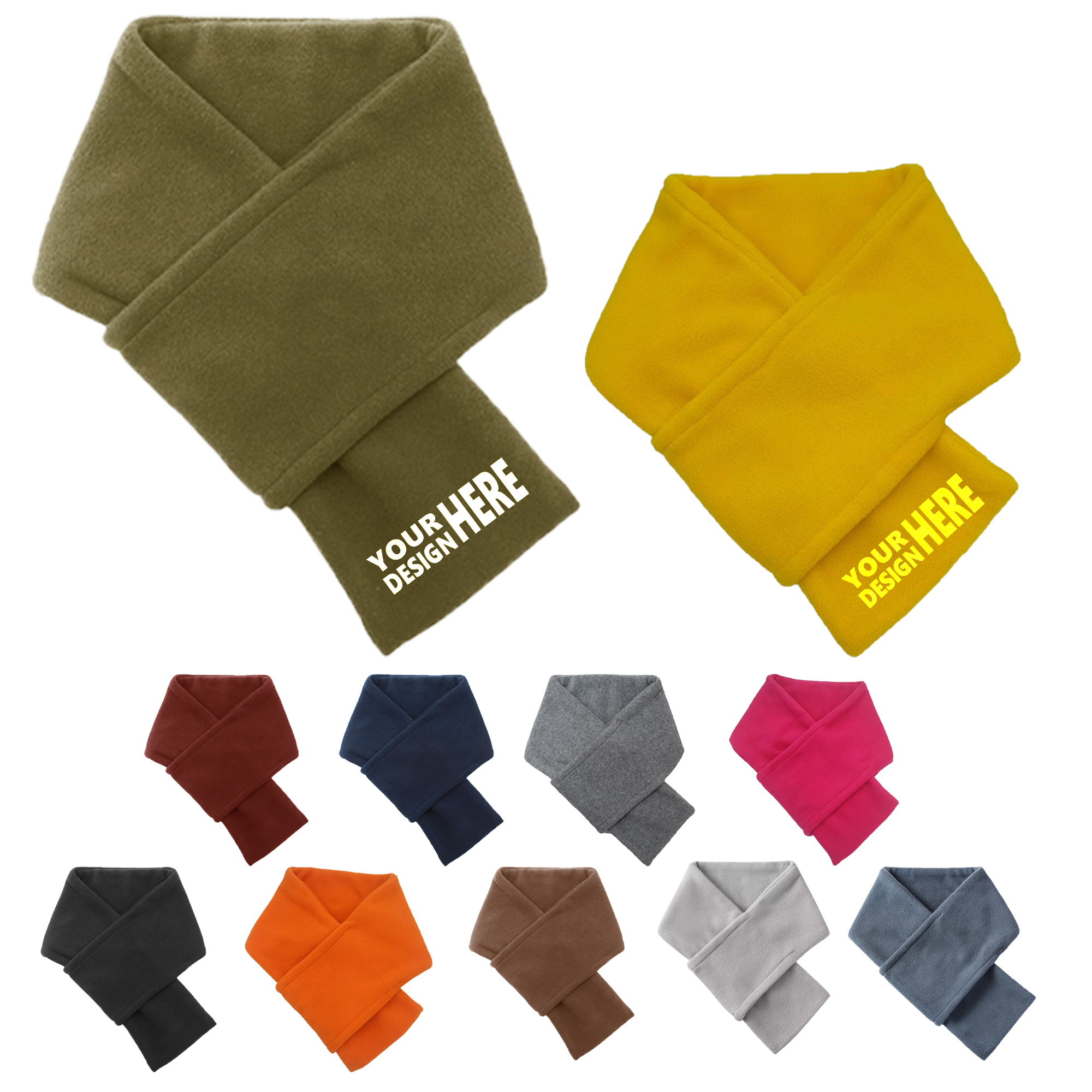 Cold Proof Warm Fleece Scarf 2