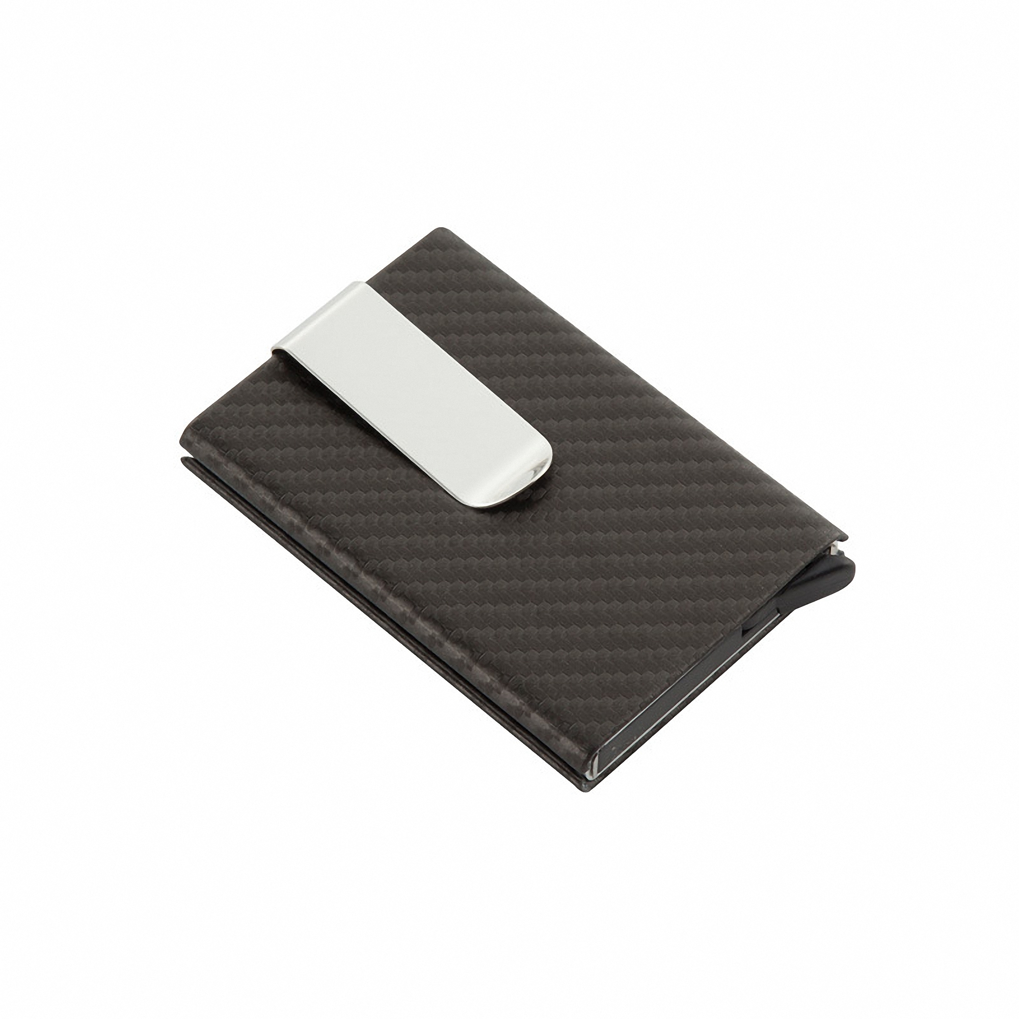 RFID Carbon Fiber Money Clip Wallet 5