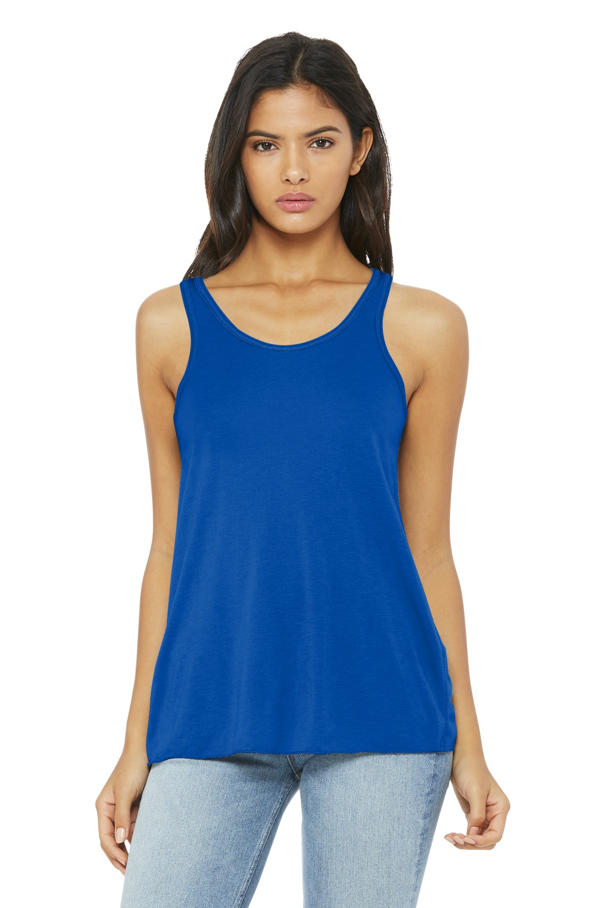 BELLA+CANVAS Women's Flowy Racerback Tank. BC8800 105