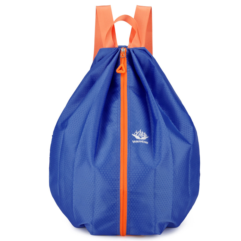 Foldable Middle Zipper Splash Proof Outdoor Sports Backpack 2
