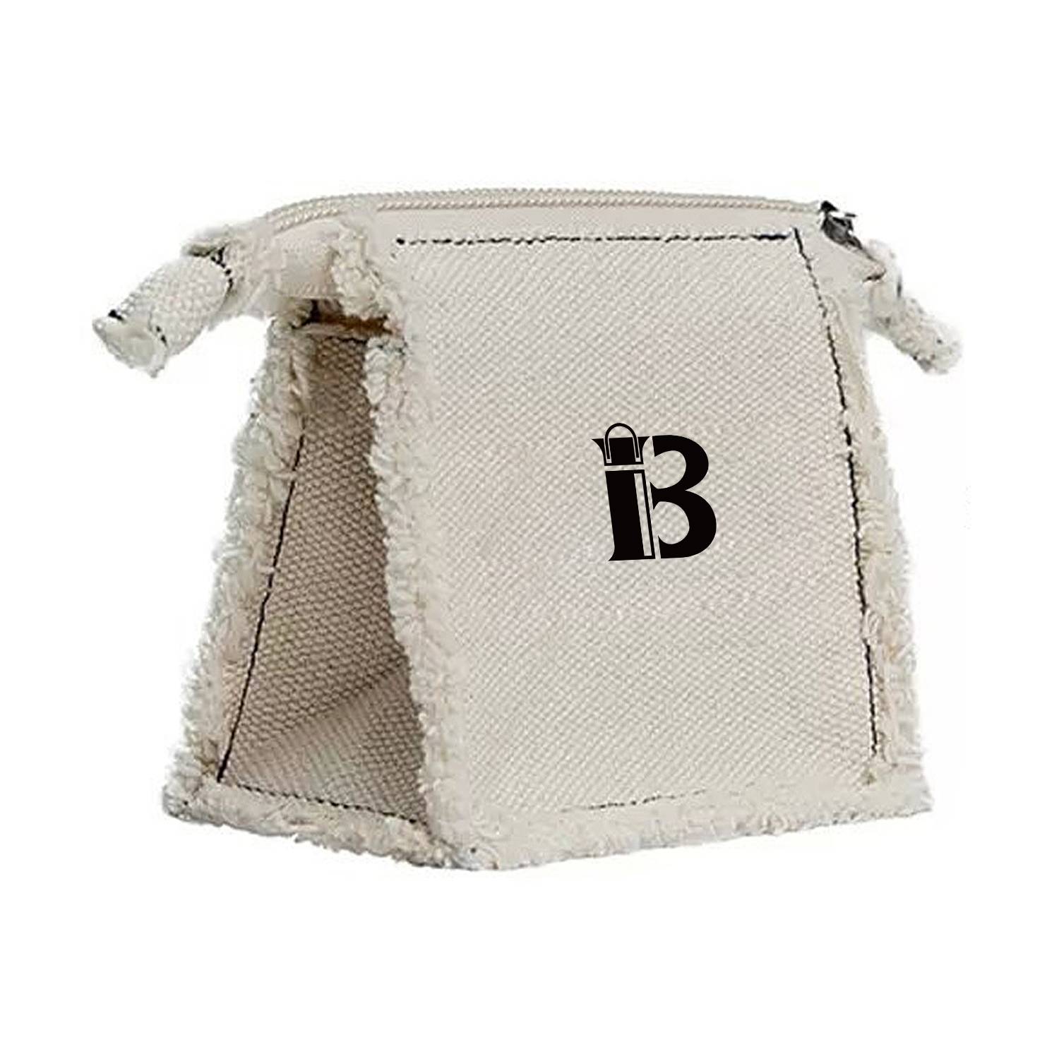 Mini Canvas Zippered Portable Storage Bag 2
