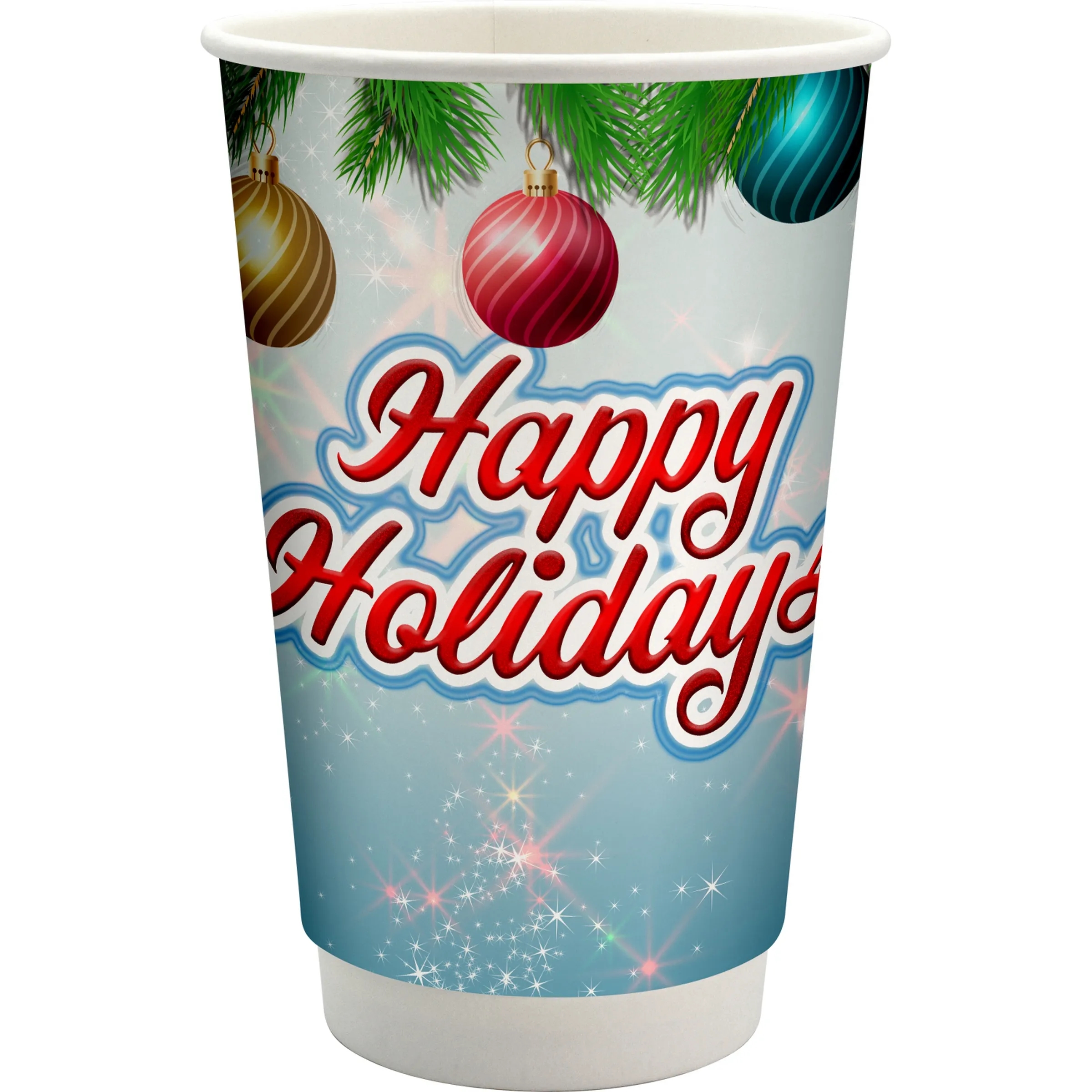 16 oz. Full Color Holiday Paper Cup 4