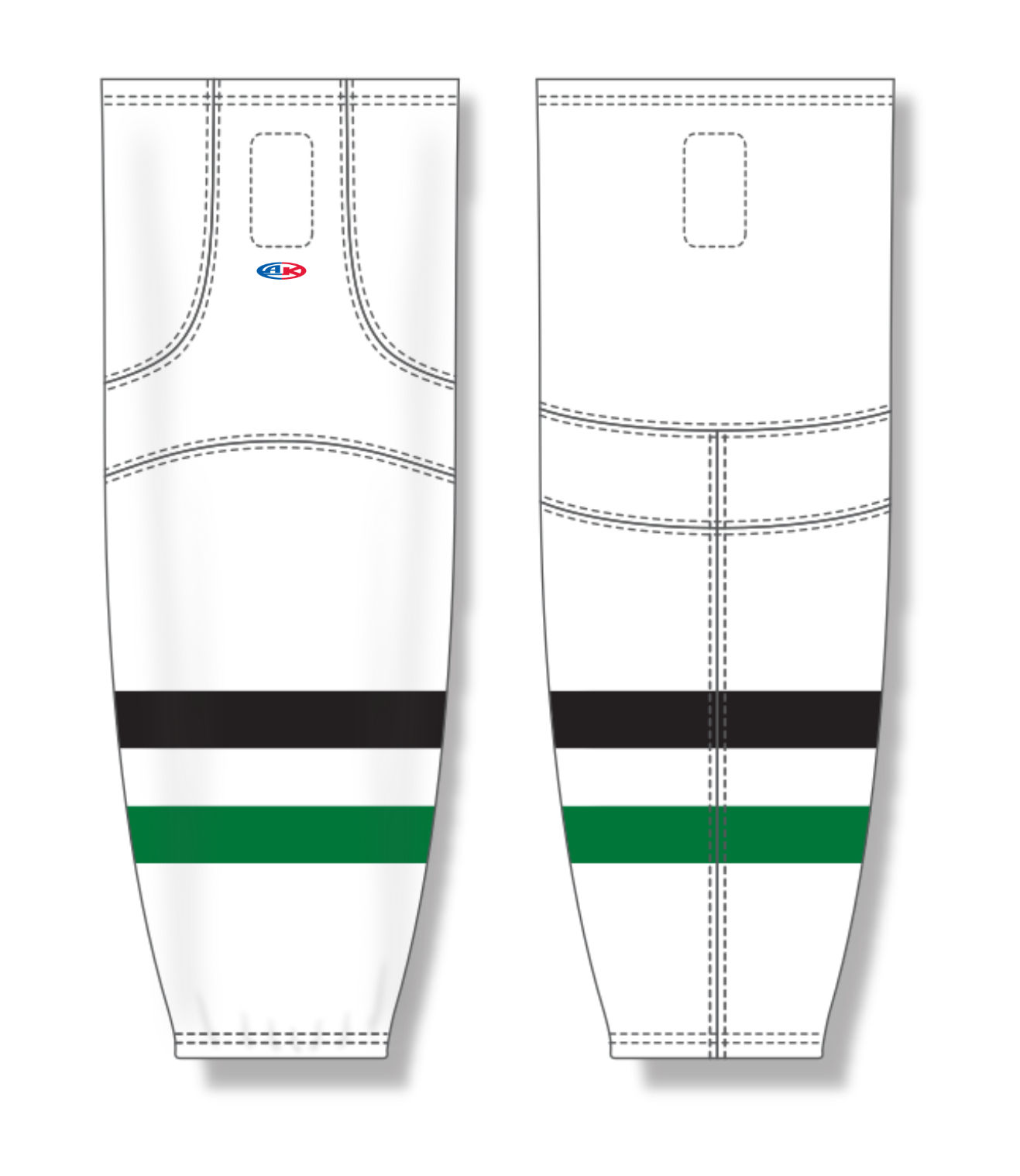 Cut & Sew Pro Hockey Socks HS2100-G101 7