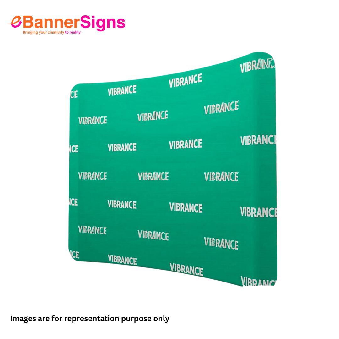 Step & Repeat Curve Pillow Case Backdrop (Graphics + Hardware) 5