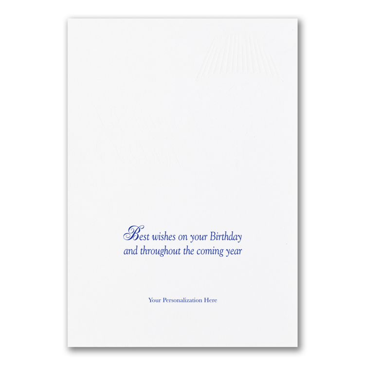 Birthday Shimmer Card 3
