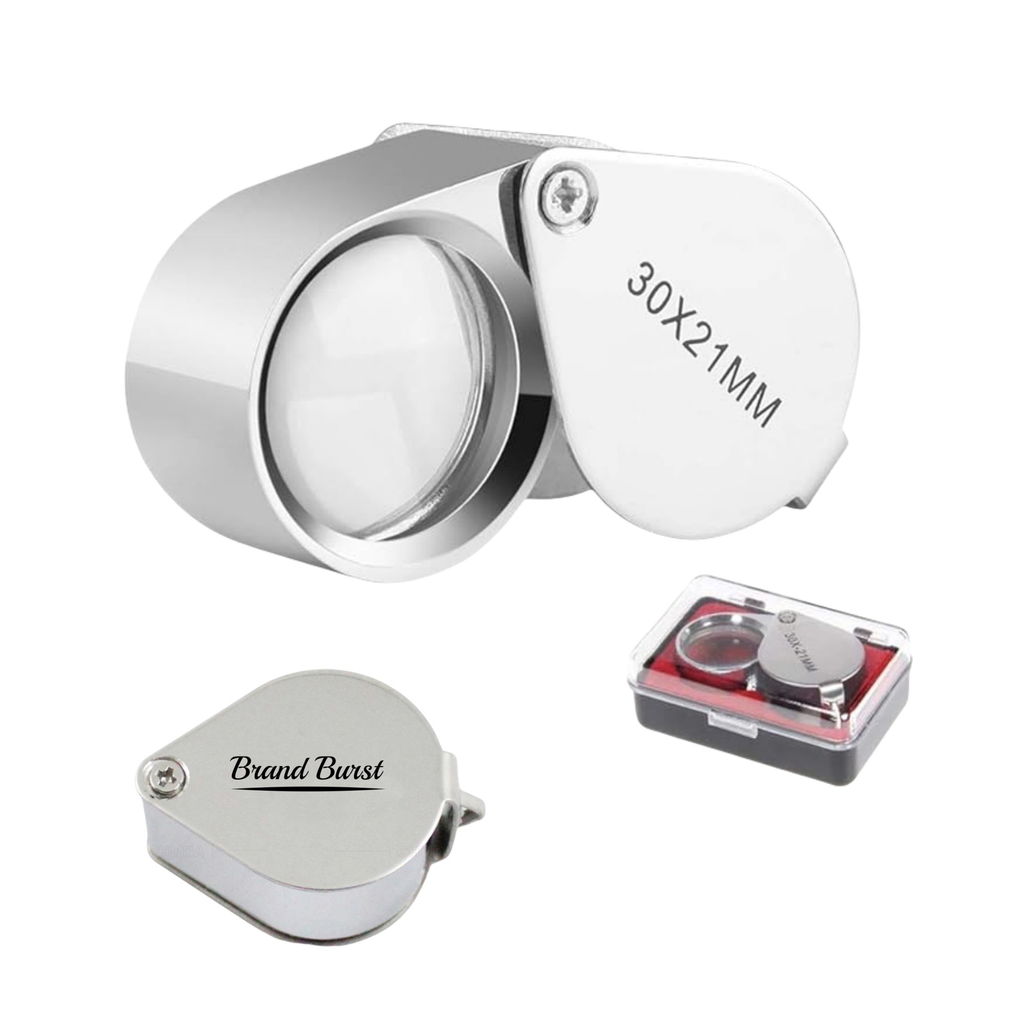 30X 21mm Mini Folding Magnifier