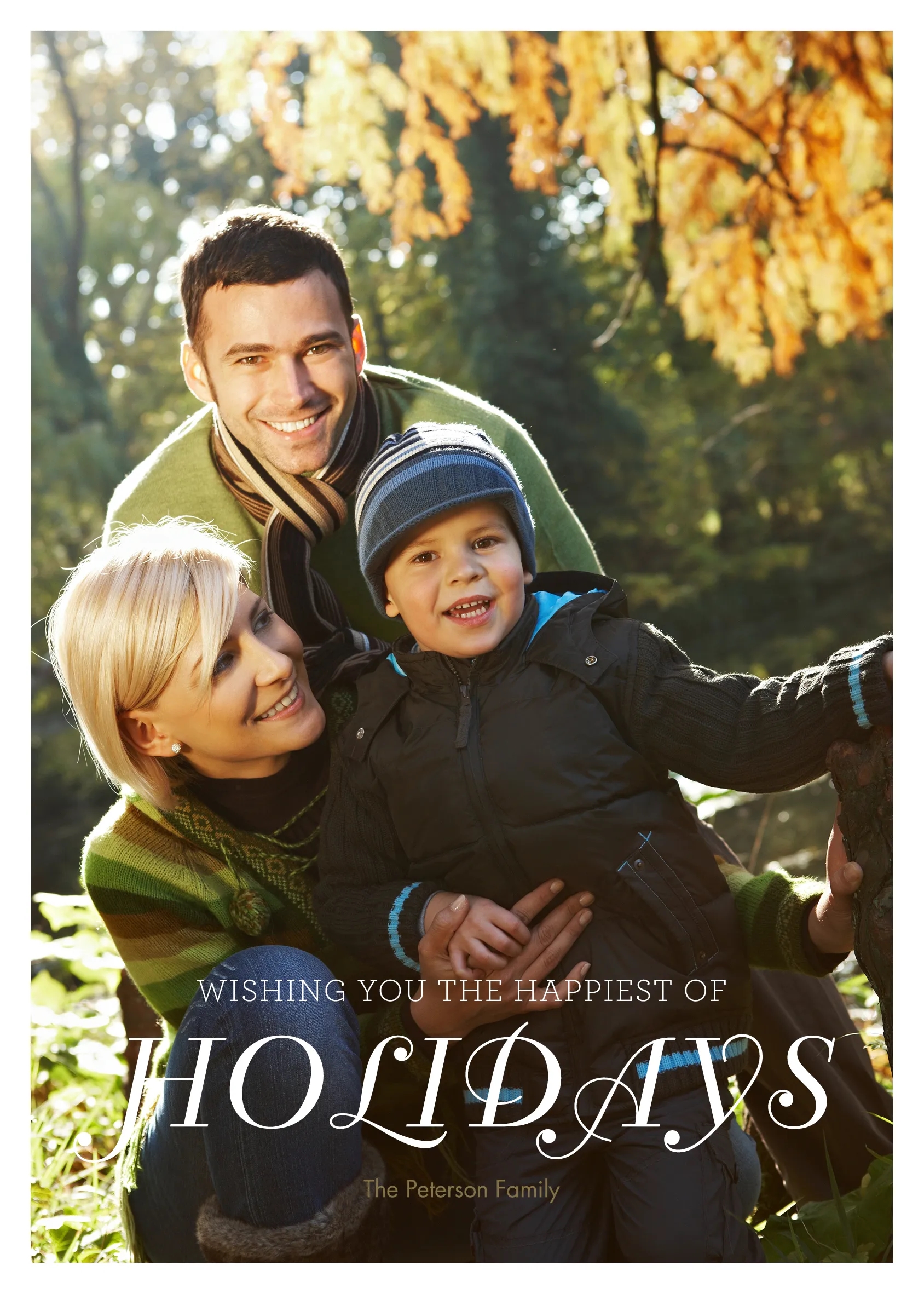 The Happiest of Holidays Christmas Photo Cards 1