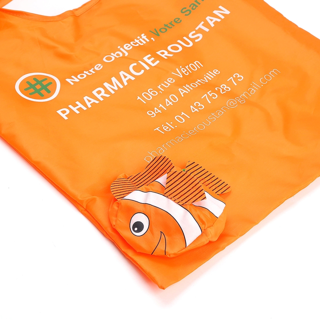 Tropical Fish Foldable Reusable Shopping Bags 2