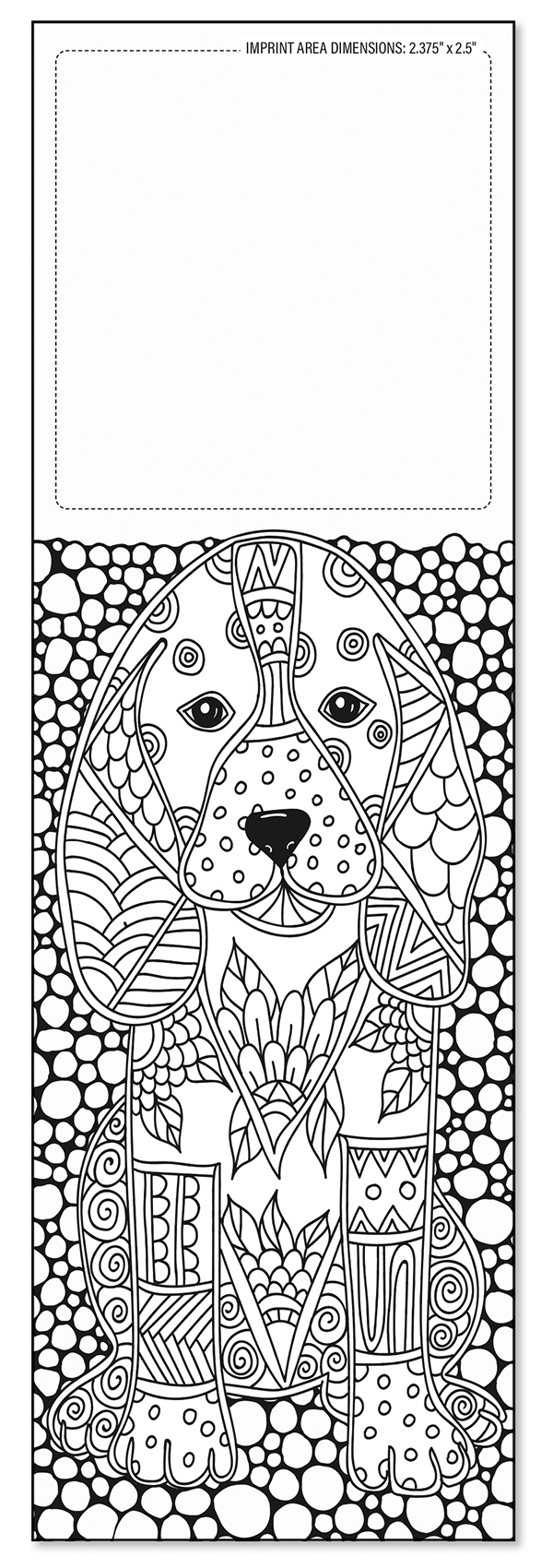 COLORING BOOKMARK - Animals Bookmark 3