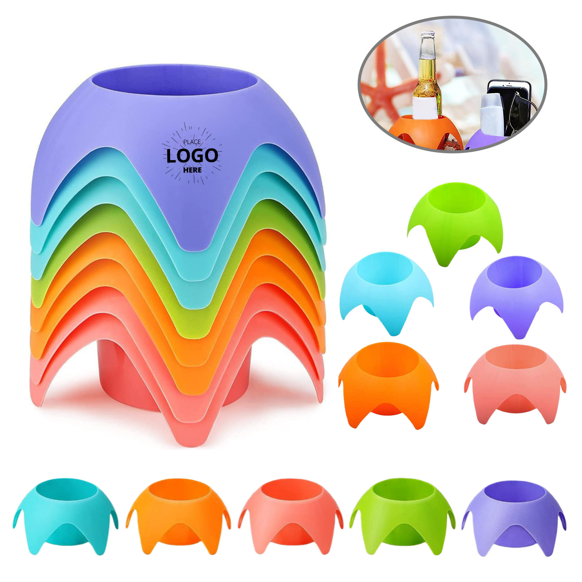Portable Beach Cup Holder 3
