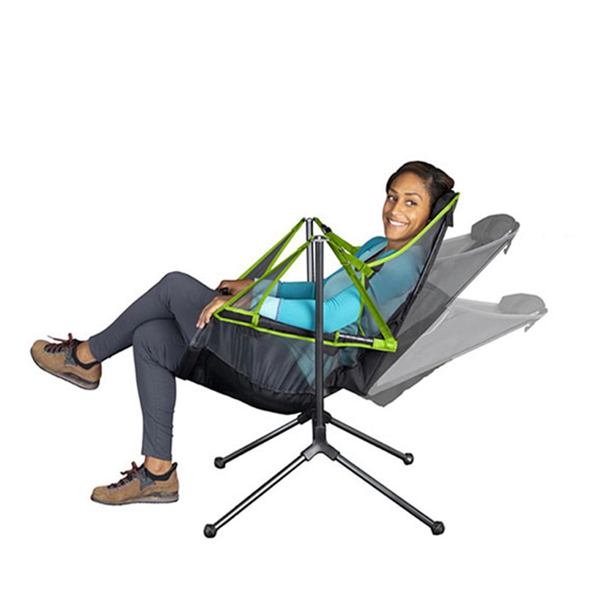 Folding Relaxed Outdoor Camping Rocking Chair 1