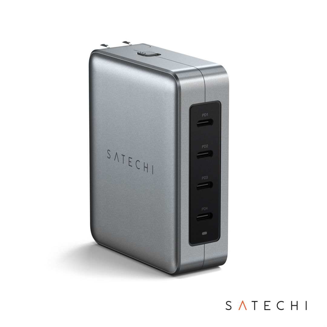 SATECHI® 145W USB-C 4-Port GaN Travel Charger 1