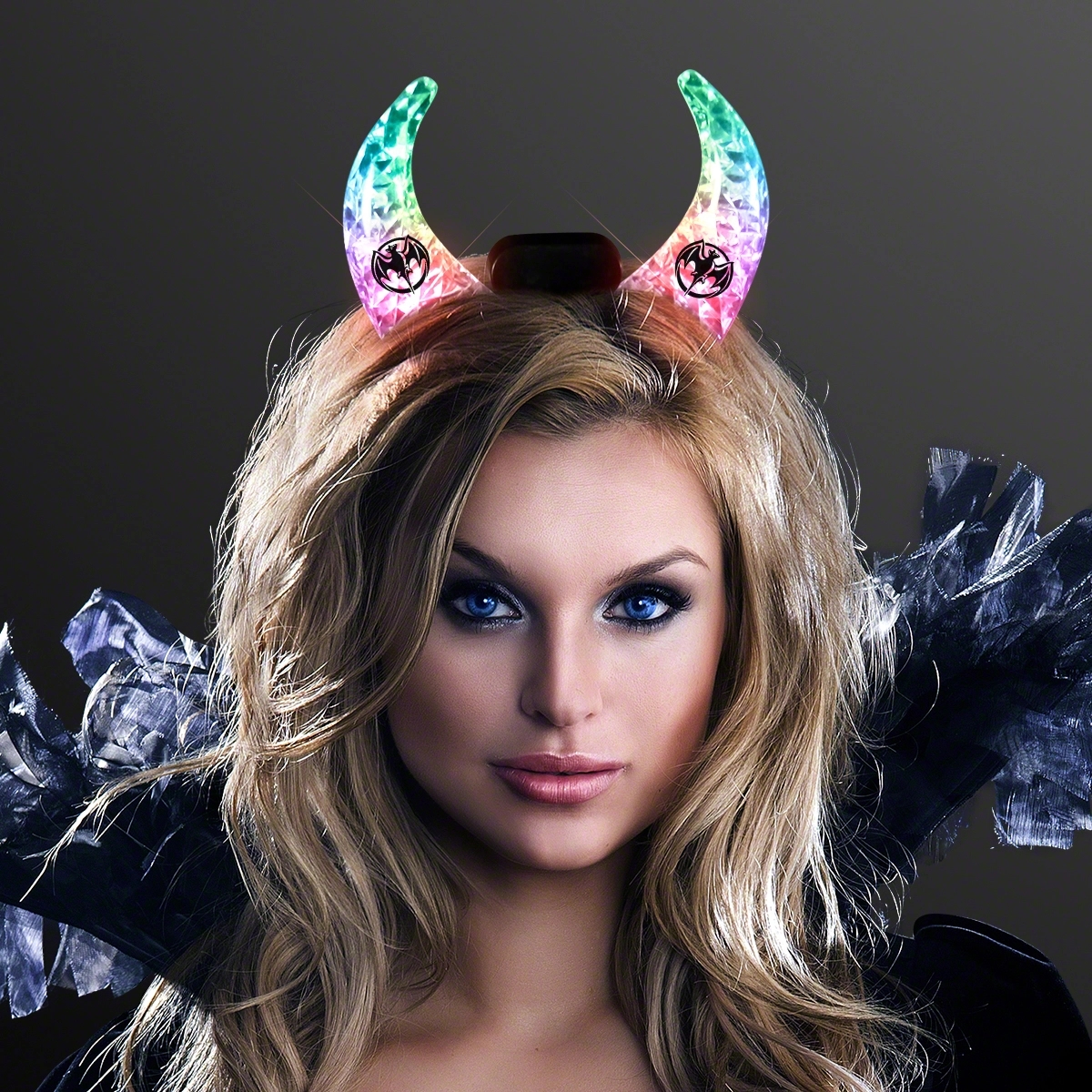 Color changing LED devil horns 5