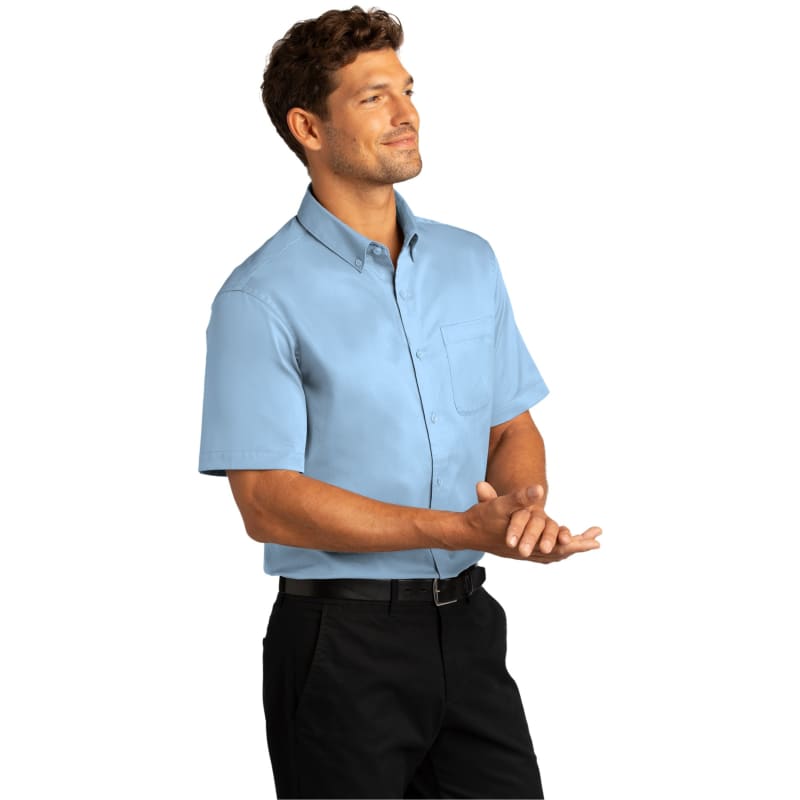Port Authority Short Sleeve SuperPro React Twill Shirt. 57