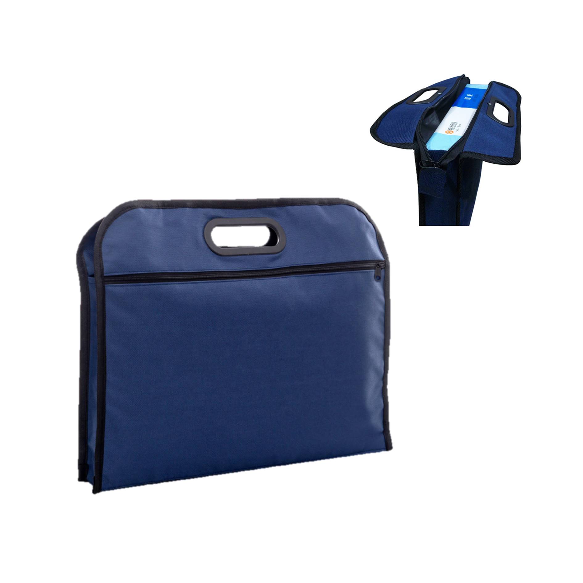 Portable Zipper Expanding File Folder Bag 3