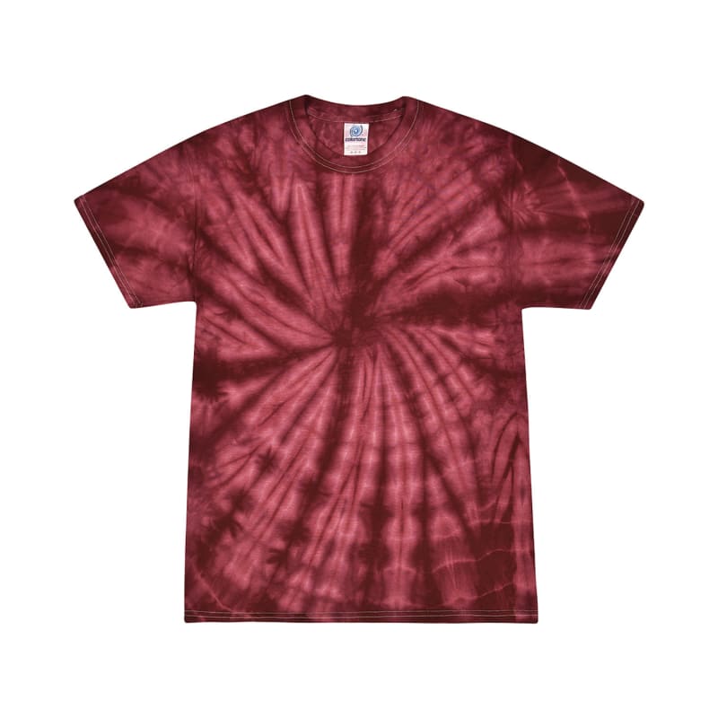 Tie-Dye Adult 5.4 Oz. 100% Cotton Spider T-Shirt 11