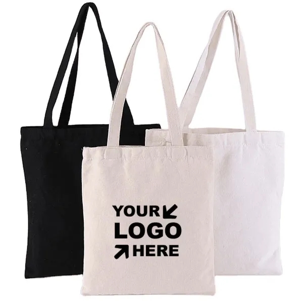 6oz Natural Cotton Canvas Tote Bag 1