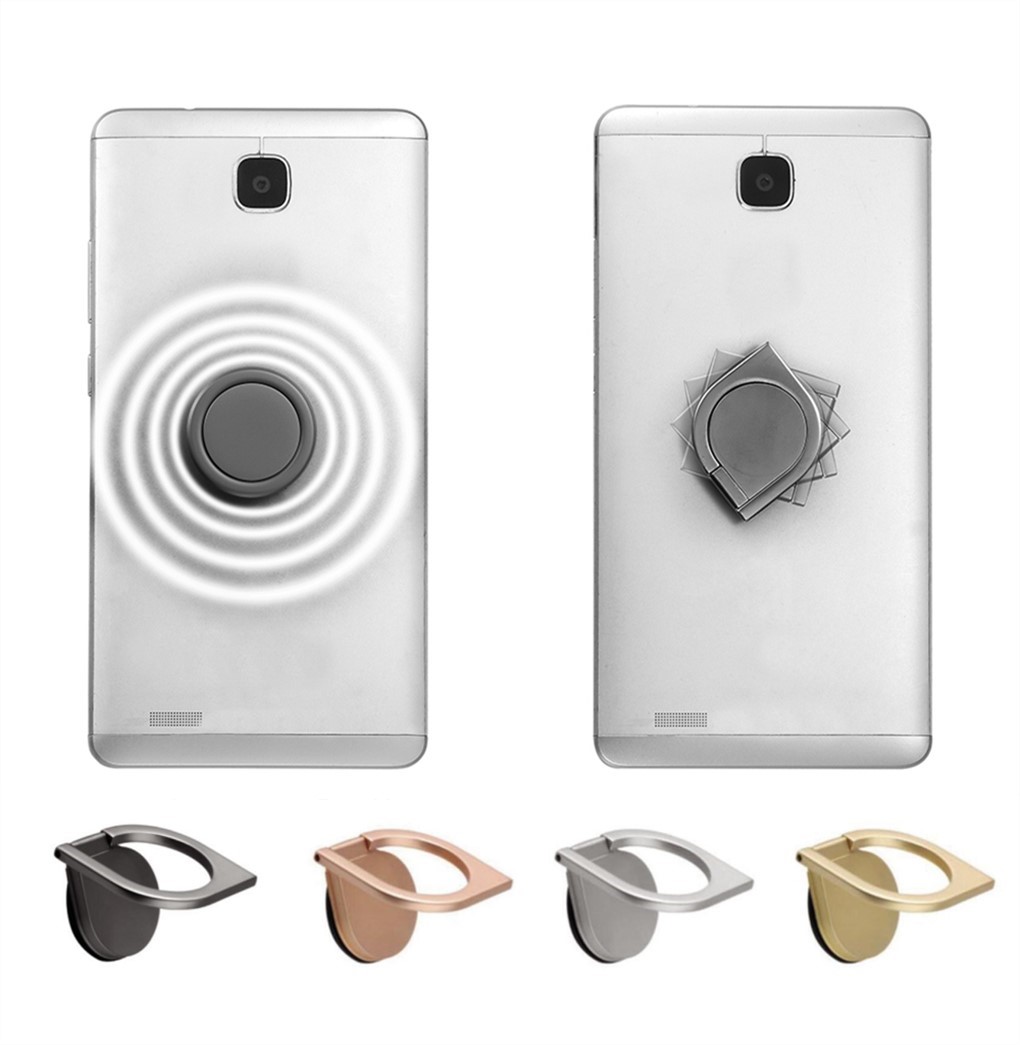 Raindrop Finger Ring Spinner Phone Holder 1