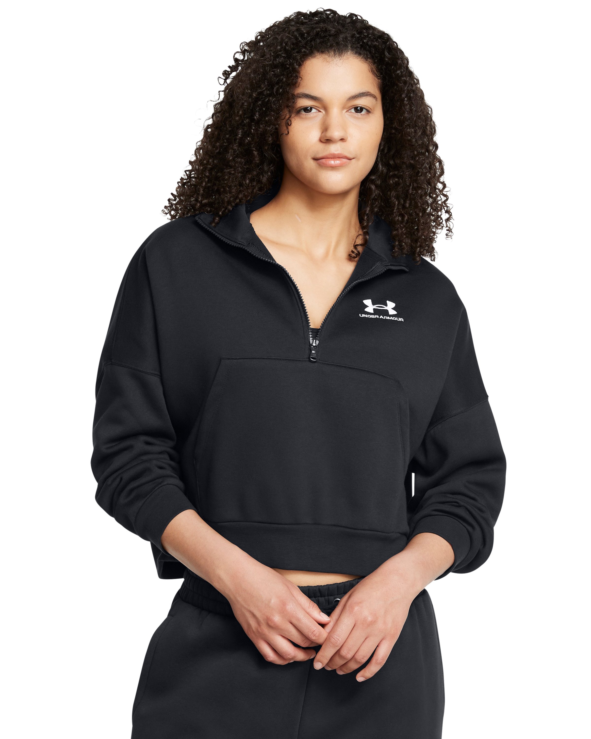 UA Icon Fleece Women's Oversized Zip 6