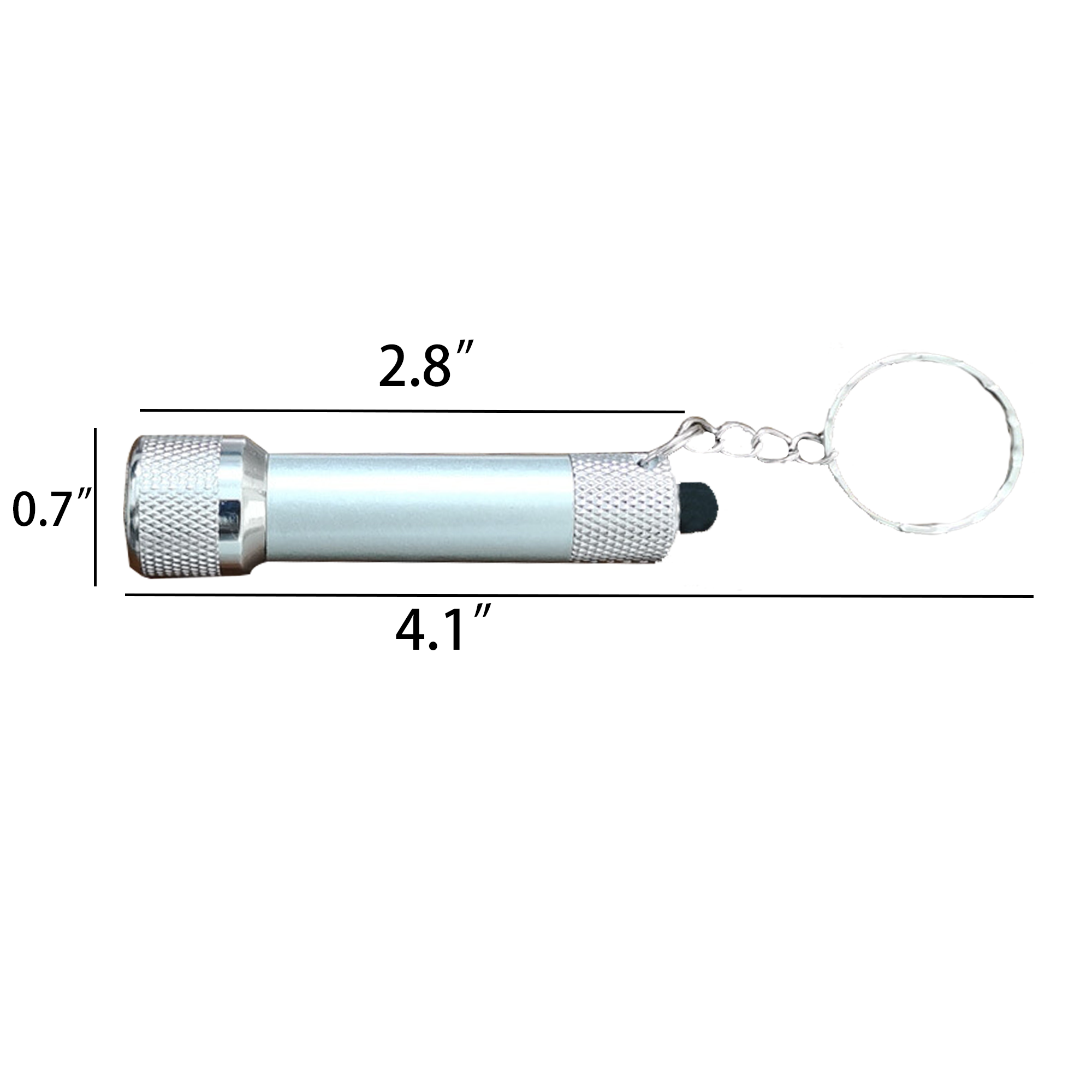 MOQ 50 Tactical EDC Keychain Flashlight 3