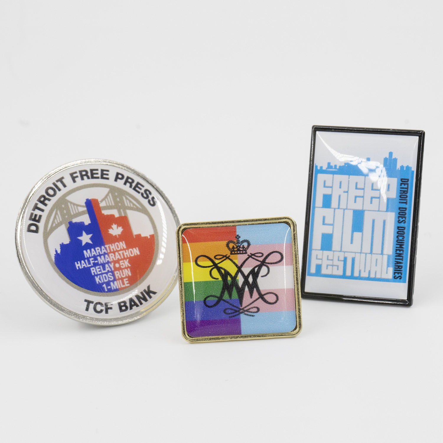 Lapel Pins Speed Printed Dome - 6 Day Production 8