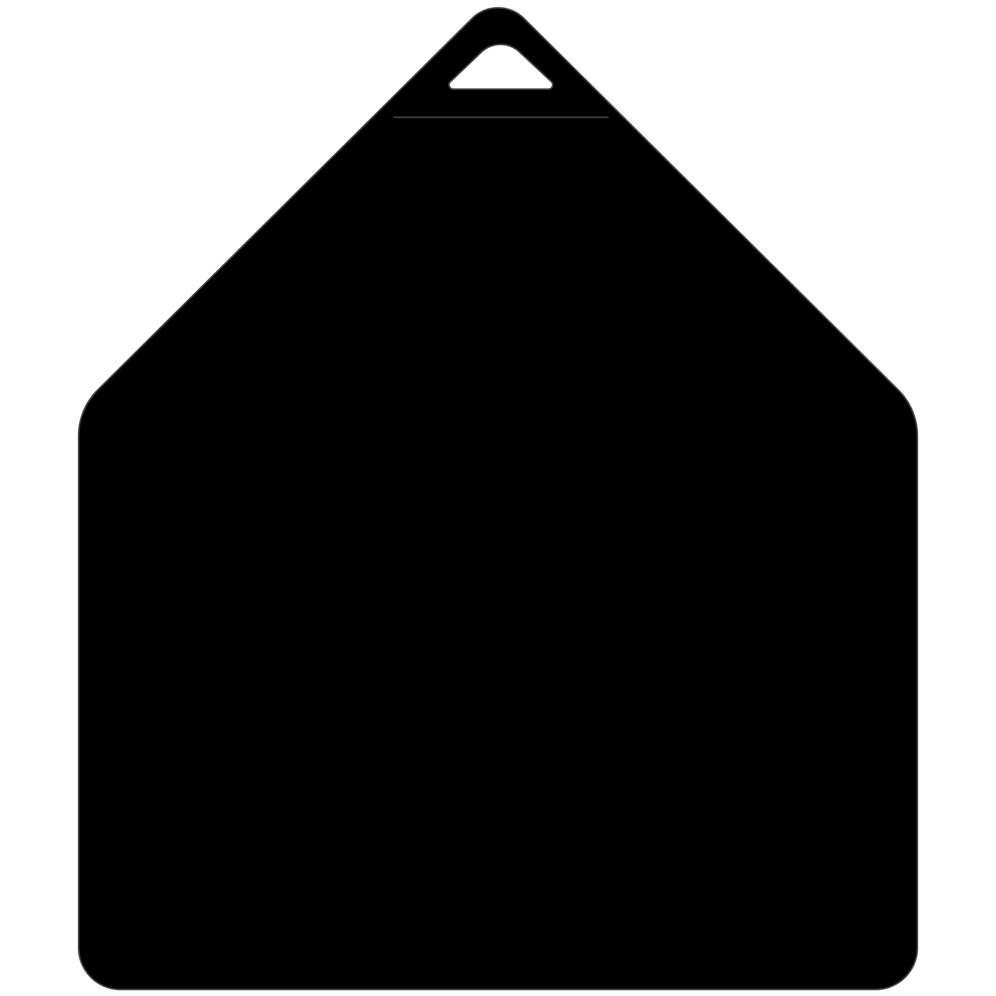 Home Plate Vinyl Stadium Cushion (14") 14