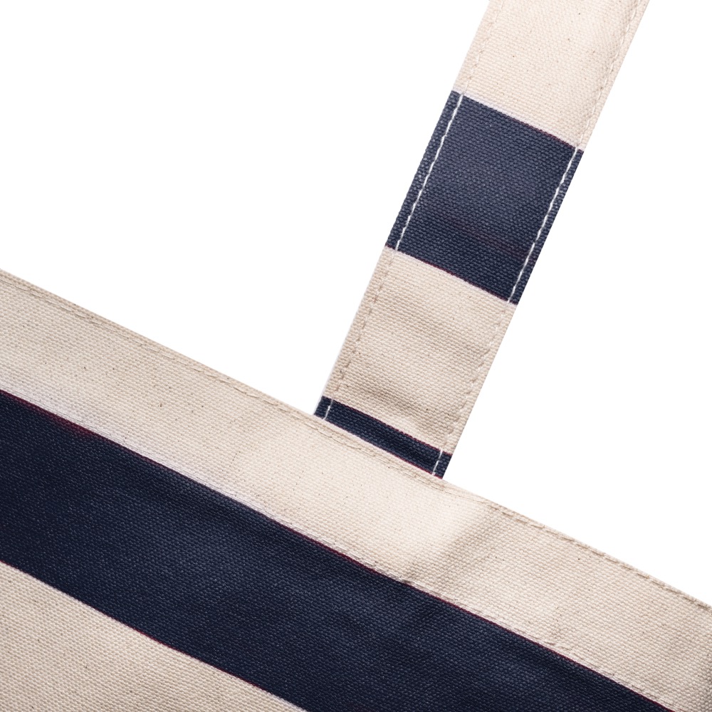10 Oz. Lightweight Alto Rugby Stripe Tote 3