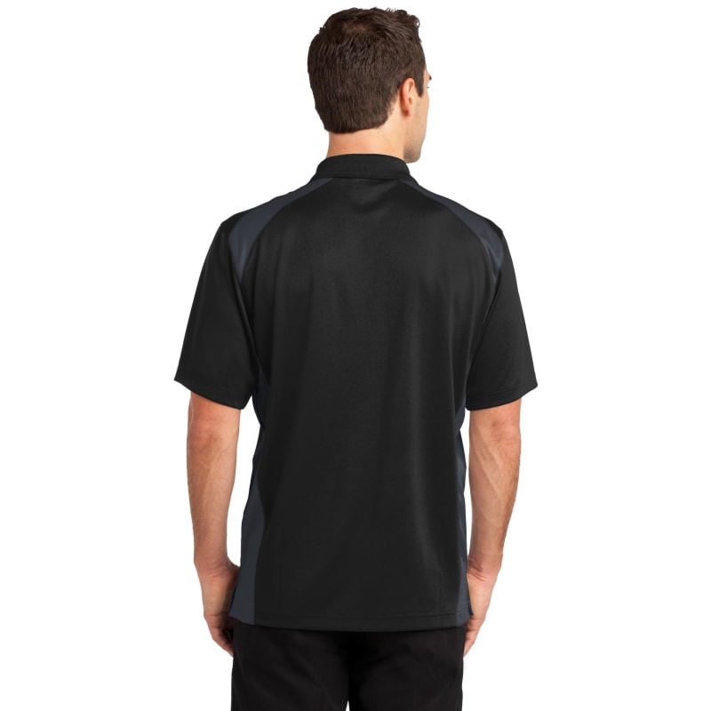CornerStone Select Snag-Proof Two Way Colorblock Pocket Polo. 4