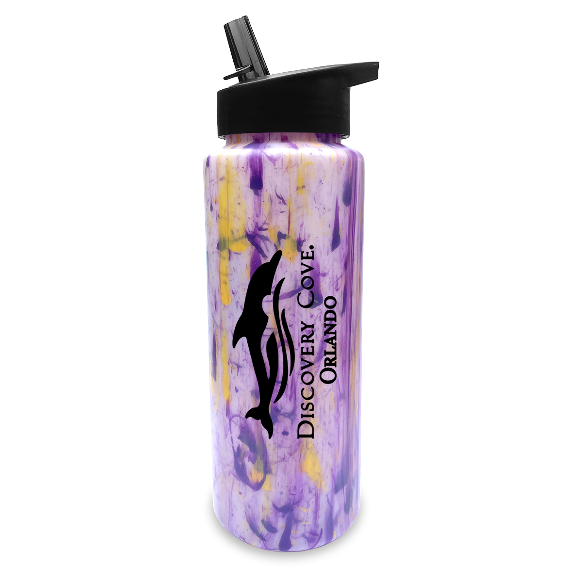 32 oz. Confetti Sports Bottle with Straw Cap Lid 7