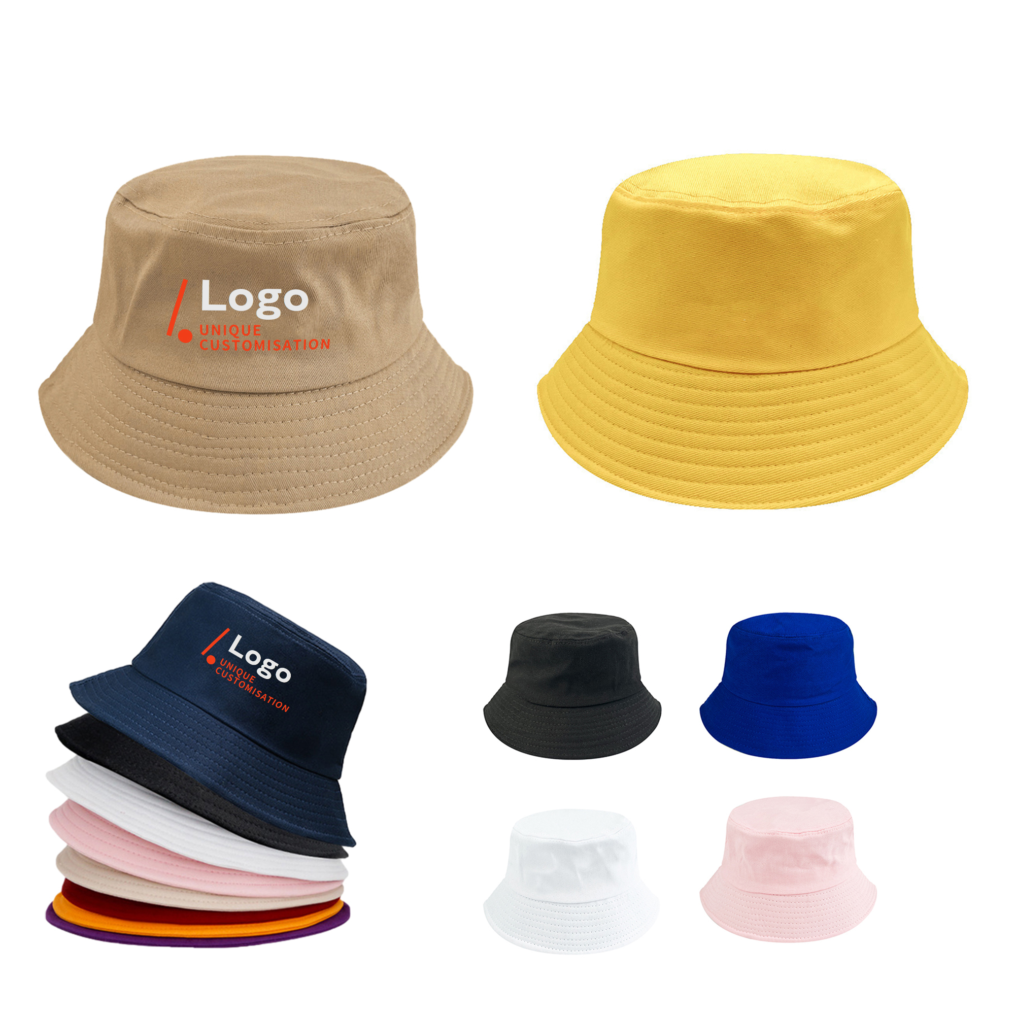 Summer Casual Bucket Hat Sun Hat 2