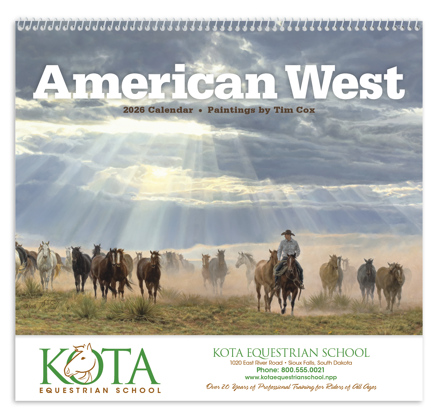 Triumph® Calendars American West by Tim Cox Calendar 58
