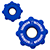Gear Push Pop Spinner 57