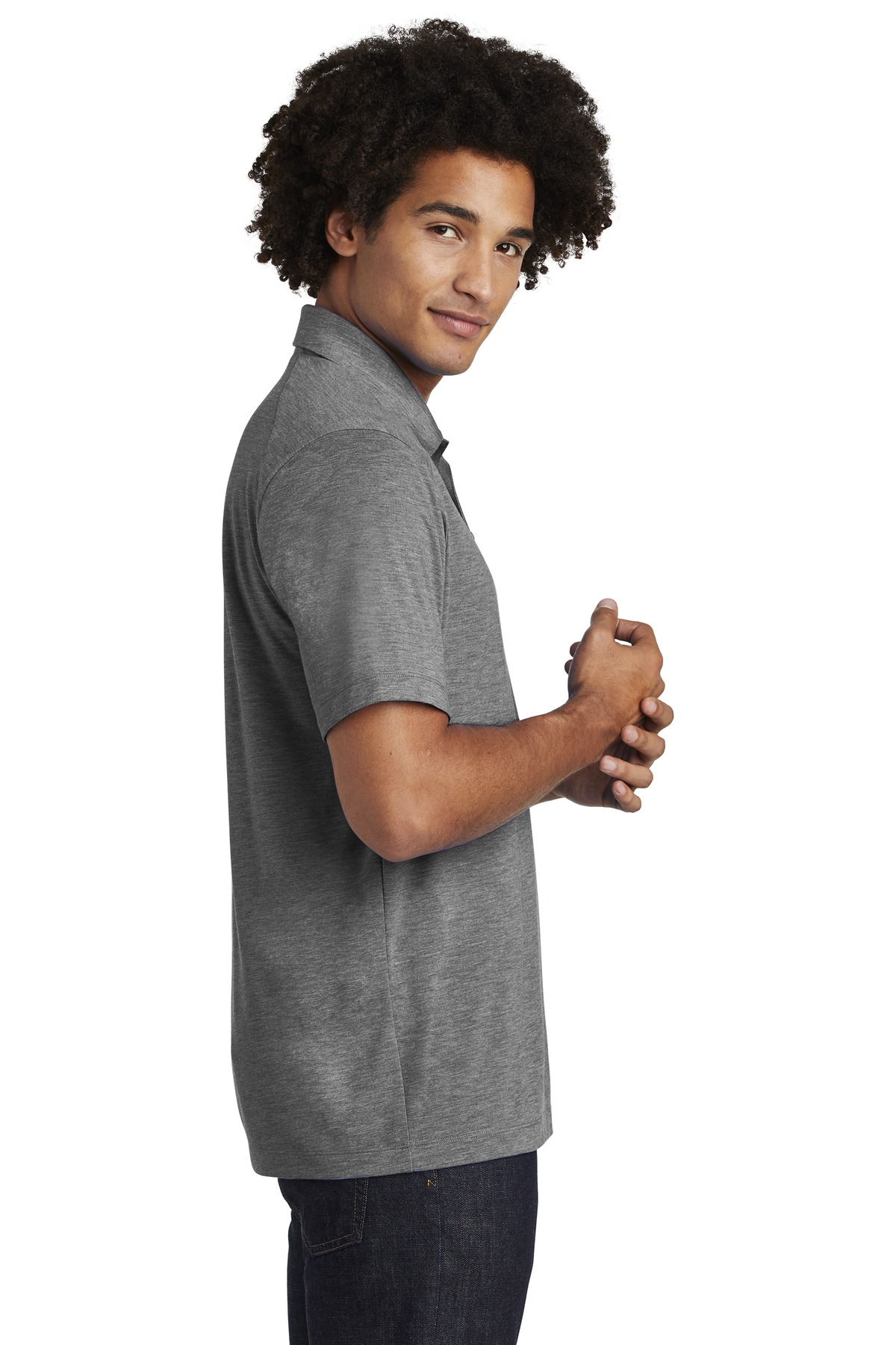 Sport-Tek® PosiCharge Tri-Blend Wicking Polo 14