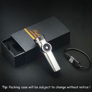 Stylish Hex Bar Electric Arc Lighter With USB Charging 21