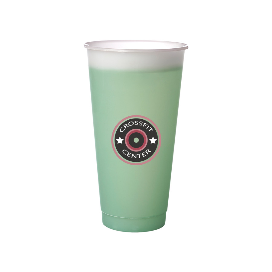 Color Changing  Stadium Cups 24 oz 4